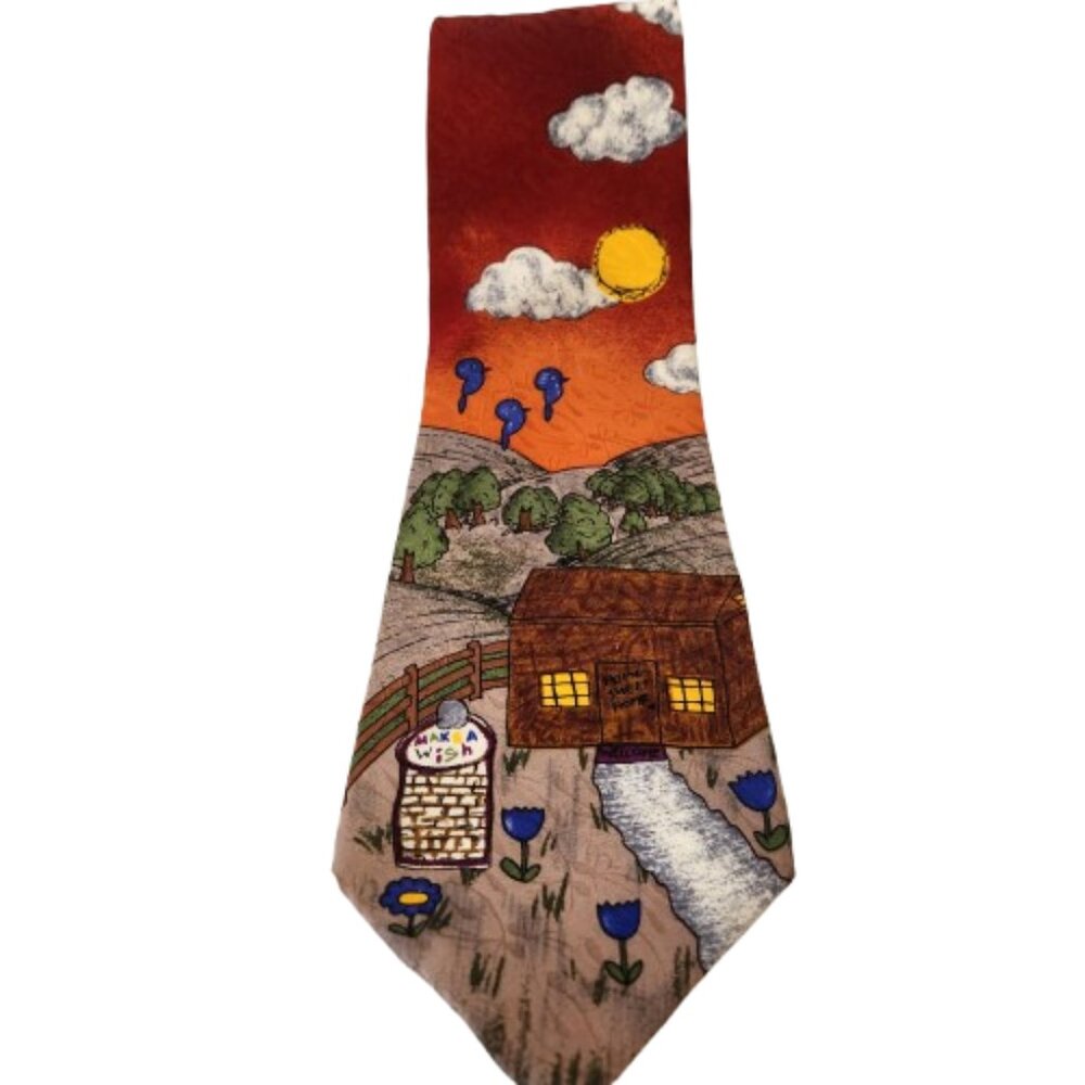 Make-A-Wish Silk Tie – “Wishes Do Come True”